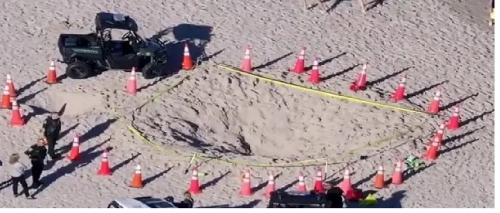 Una nena de 5 años murió mientras cavaba un pozo en la playa