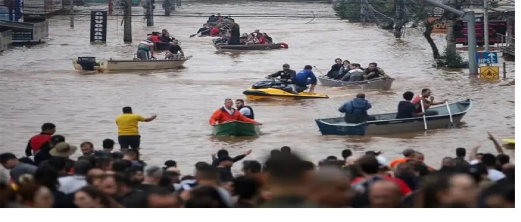Brasil: al menos 76 muertos y 100 desaparecidos `por las inundaciones 
