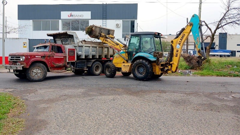 La Municipalidad trabajó para mitigar efectos de la lluvia