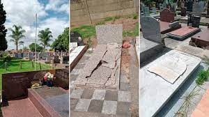 Profanaron las tumbas de Menem y su hijo en el Cementerio Islámico de La Tablada