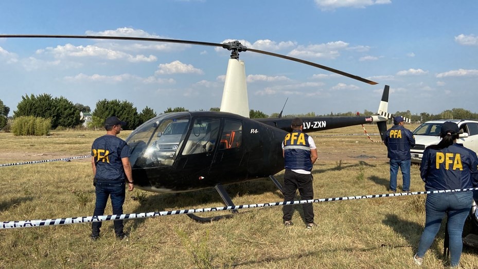 Frustraron la fuga en helicóptero de uno de los capos narco detenido en Ezeiza