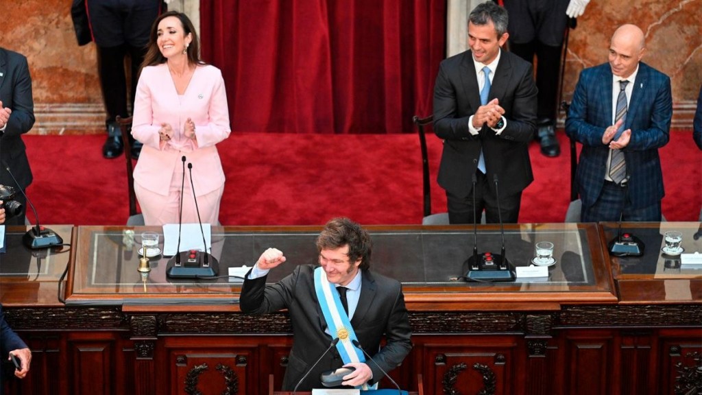 Milei, ante el Congreso: la Argentina se encuentra en 