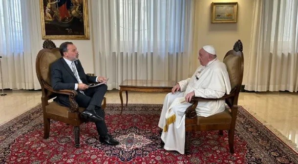 VER EN VIVO la entrevista exclusiva al Papa Francisco