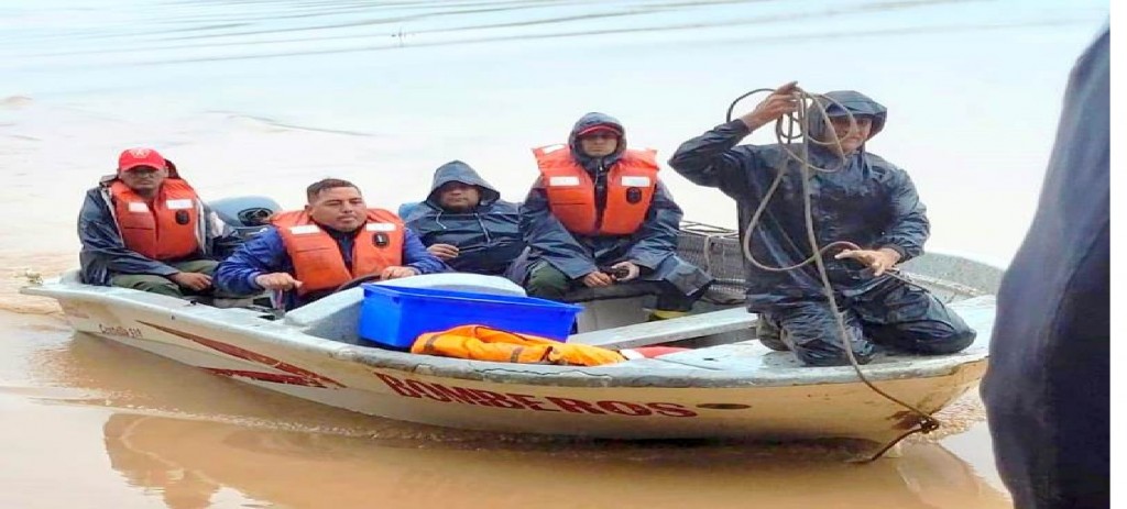 Río Bermejo: noveno día de busqueda de un hombre en las aguas 