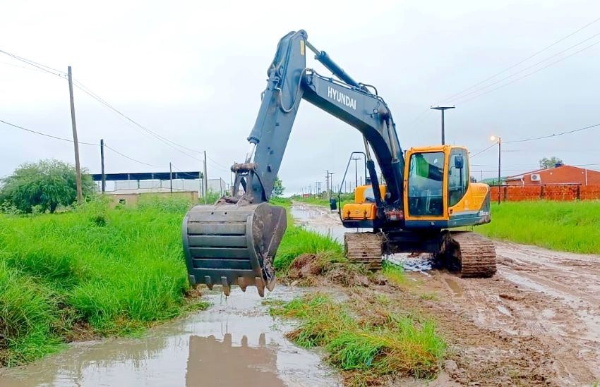 El municipio profundizó la inspección e higiene del drenaje urbano ante las recientes lluvias