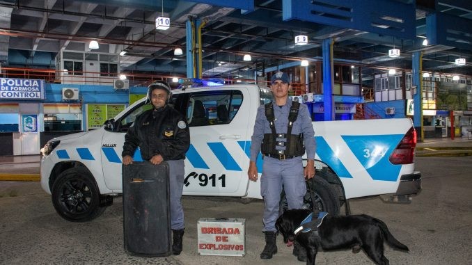  Detuvieron al hombre que realizó una falsa alarma de bomba en la Estación Terminal de Ómnibus de Formosa