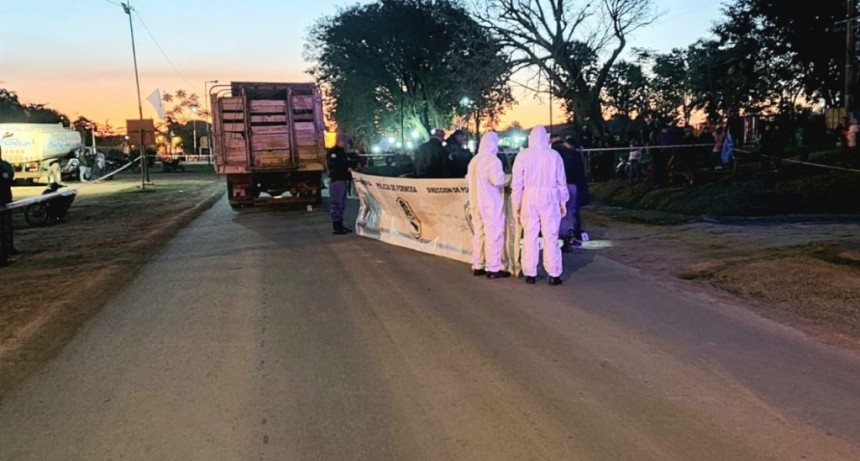 Misión Laishí: Colisión entre un camión y una moto dejó como saldo un persona fallecida