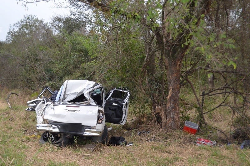 Villafañe: Choque entre camionetas dejó el triste saldo de un muerto