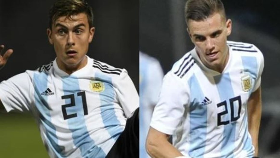 Dybala y Lo Celso son los elegidos para utilizar los dorsales de Messi y Di María