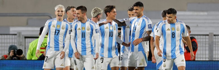 Eliminatorias: Argentina sigue bien arriba.