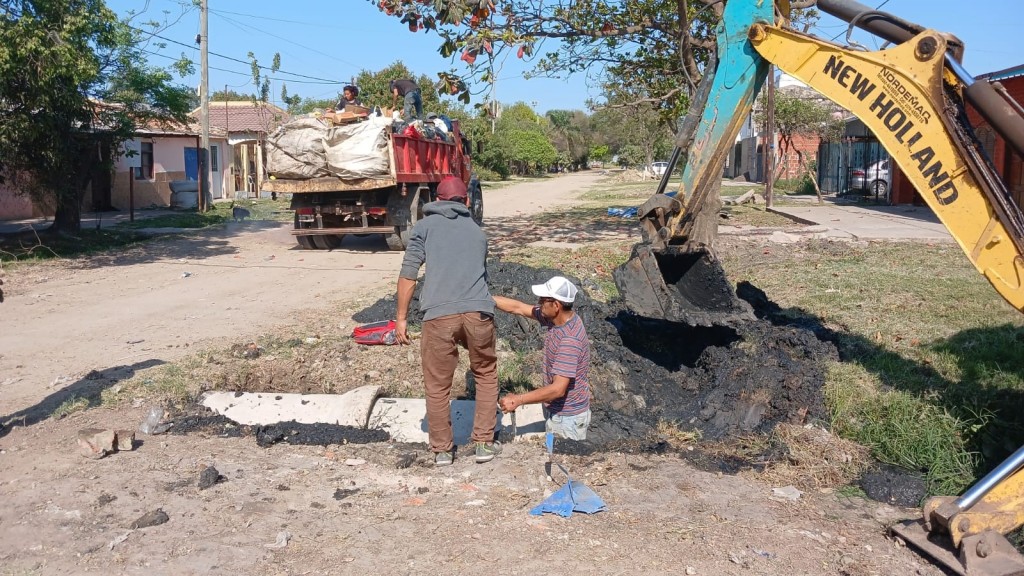 Accionar comunal para optimizar servicios en barrios de la ciudad