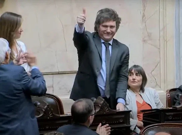 La Asamblea Legislativa proclamó a Javier Milei presidente electo de la Nación